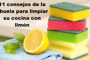 11 consejos de la abuela para limpiar su cocina con limón