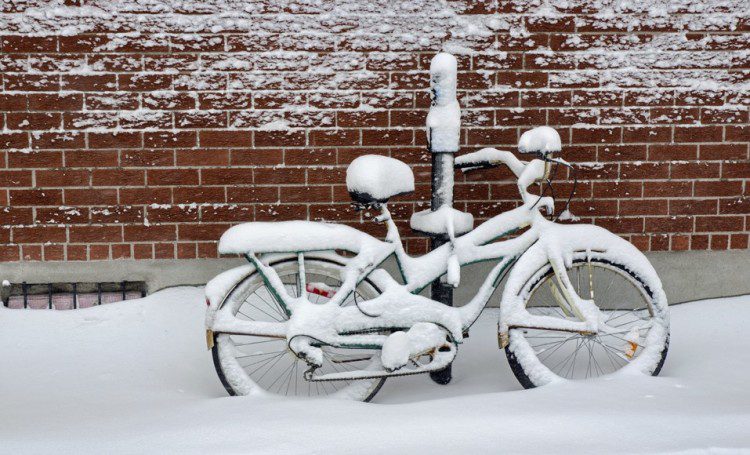 Cómo andar en bicicleta en invierno de forma segura